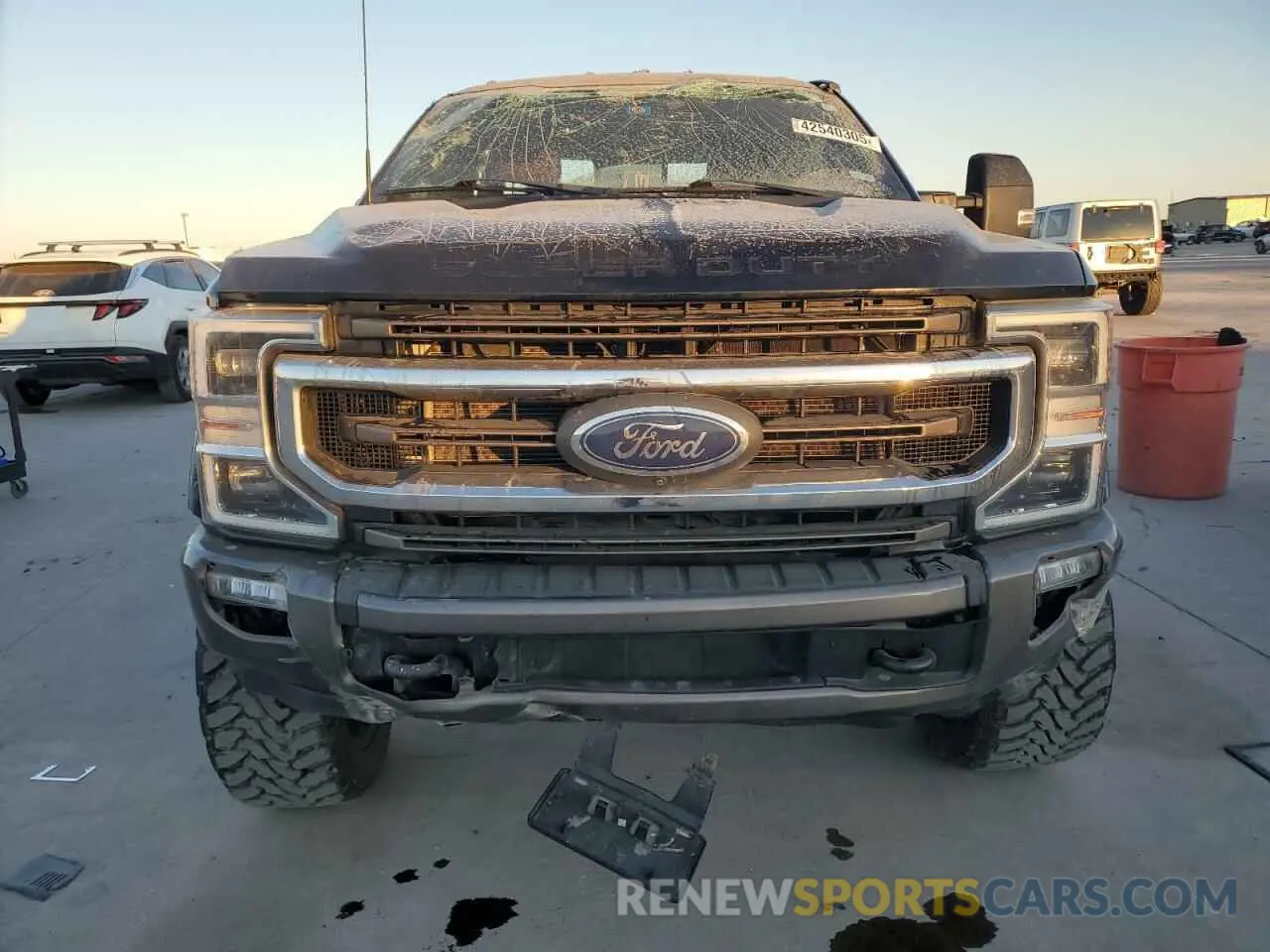 5 Photograph of a damaged car 1FT8W2BT4NEC60416 FORD F250 2022