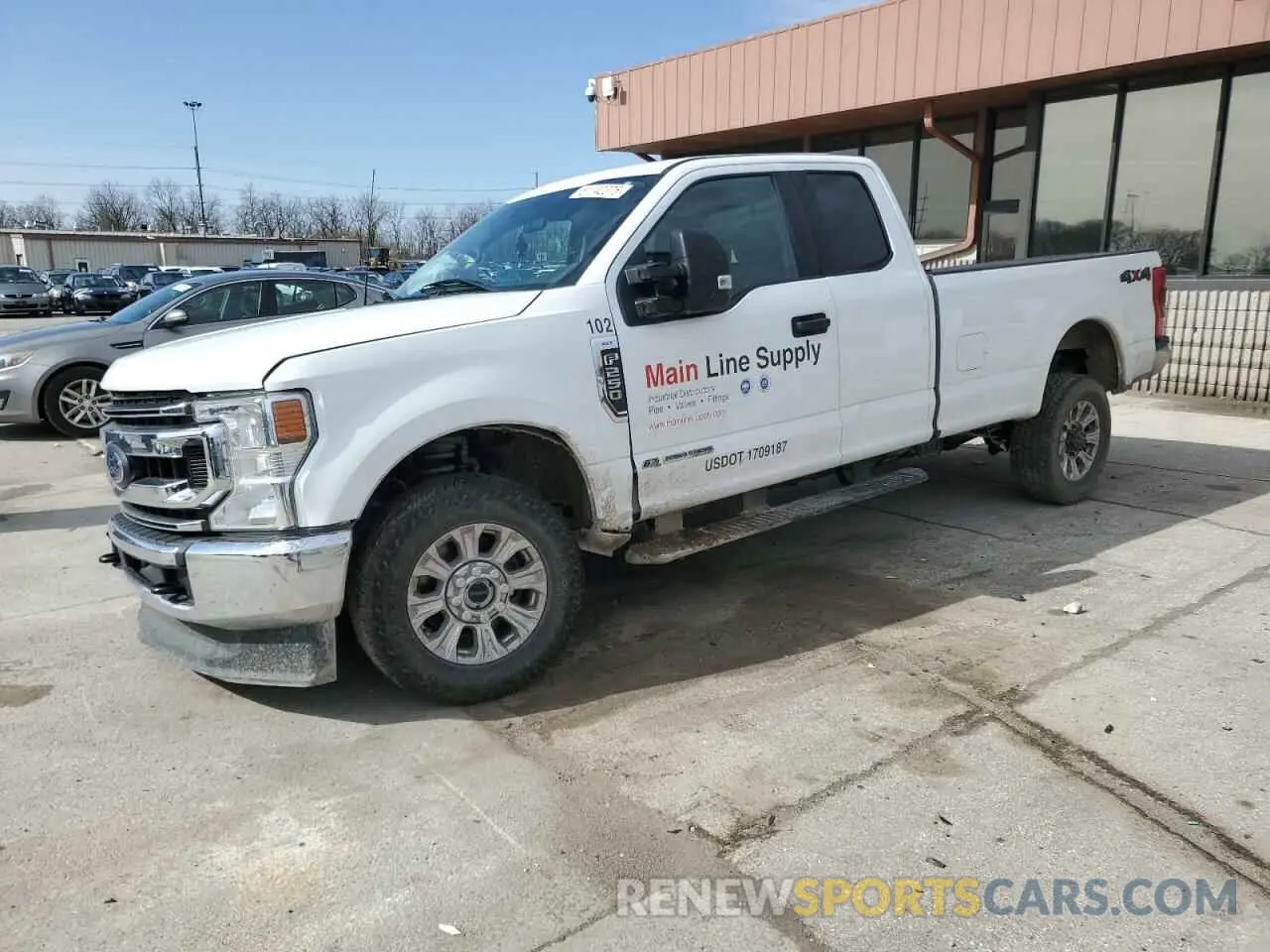 1 Photograph of a damaged car 1FT8X2BT1NEC84704 FORD F250 2022