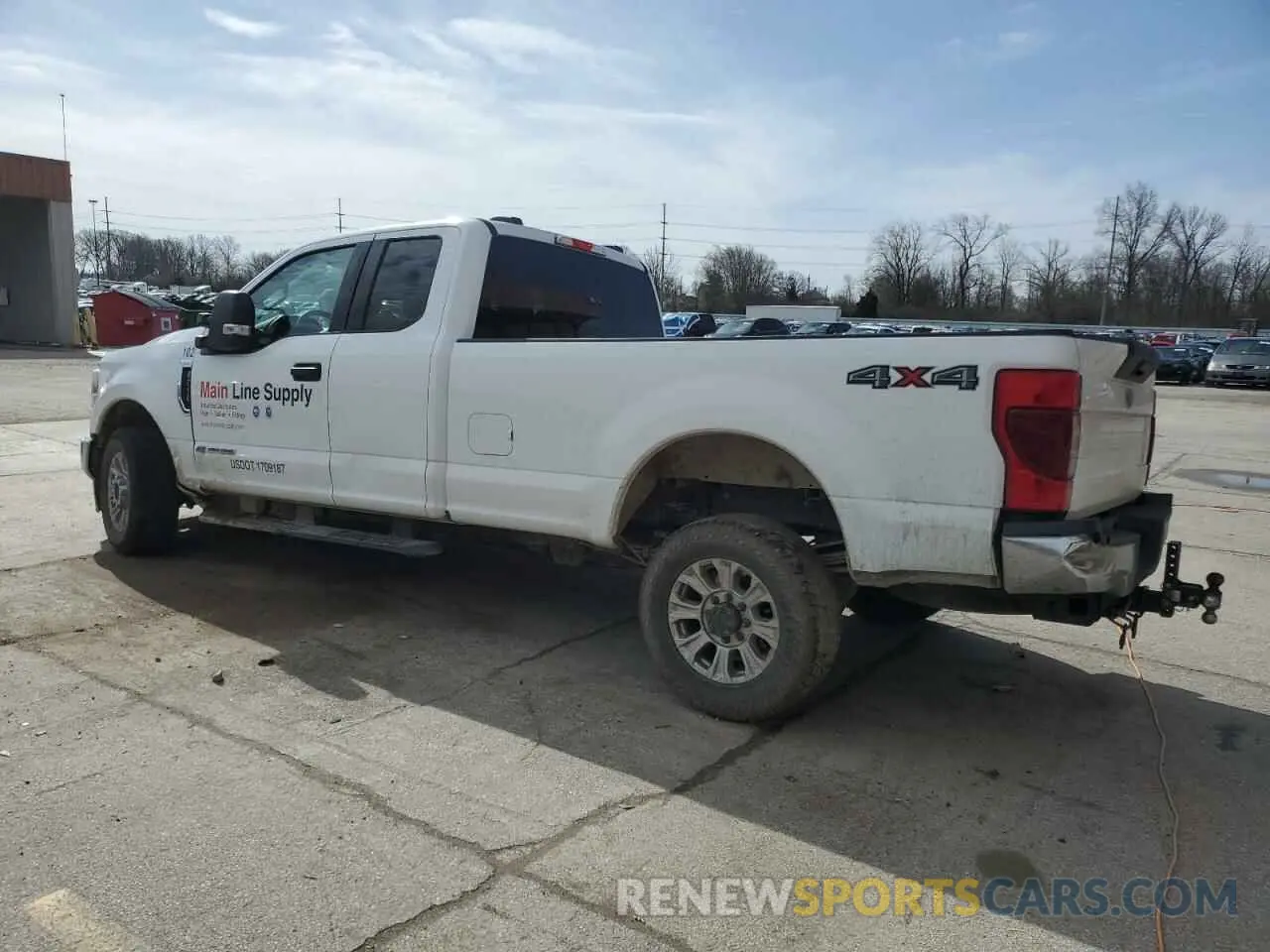 2 Photograph of a damaged car 1FT8X2BT1NEC84704 FORD F250 2022