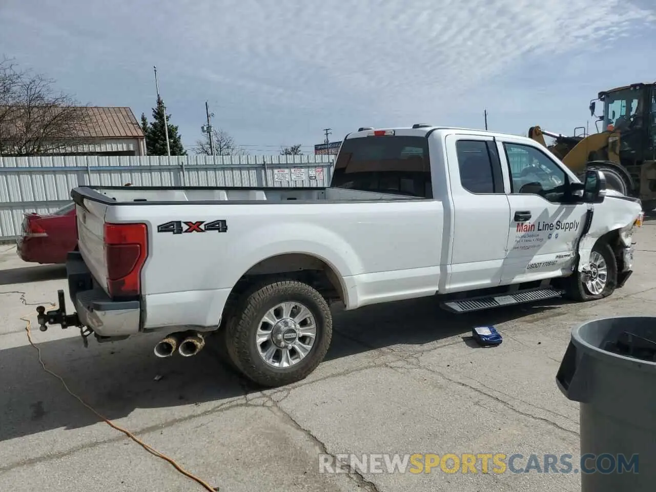 3 Photograph of a damaged car 1FT8X2BT1NEC84704 FORD F250 2022