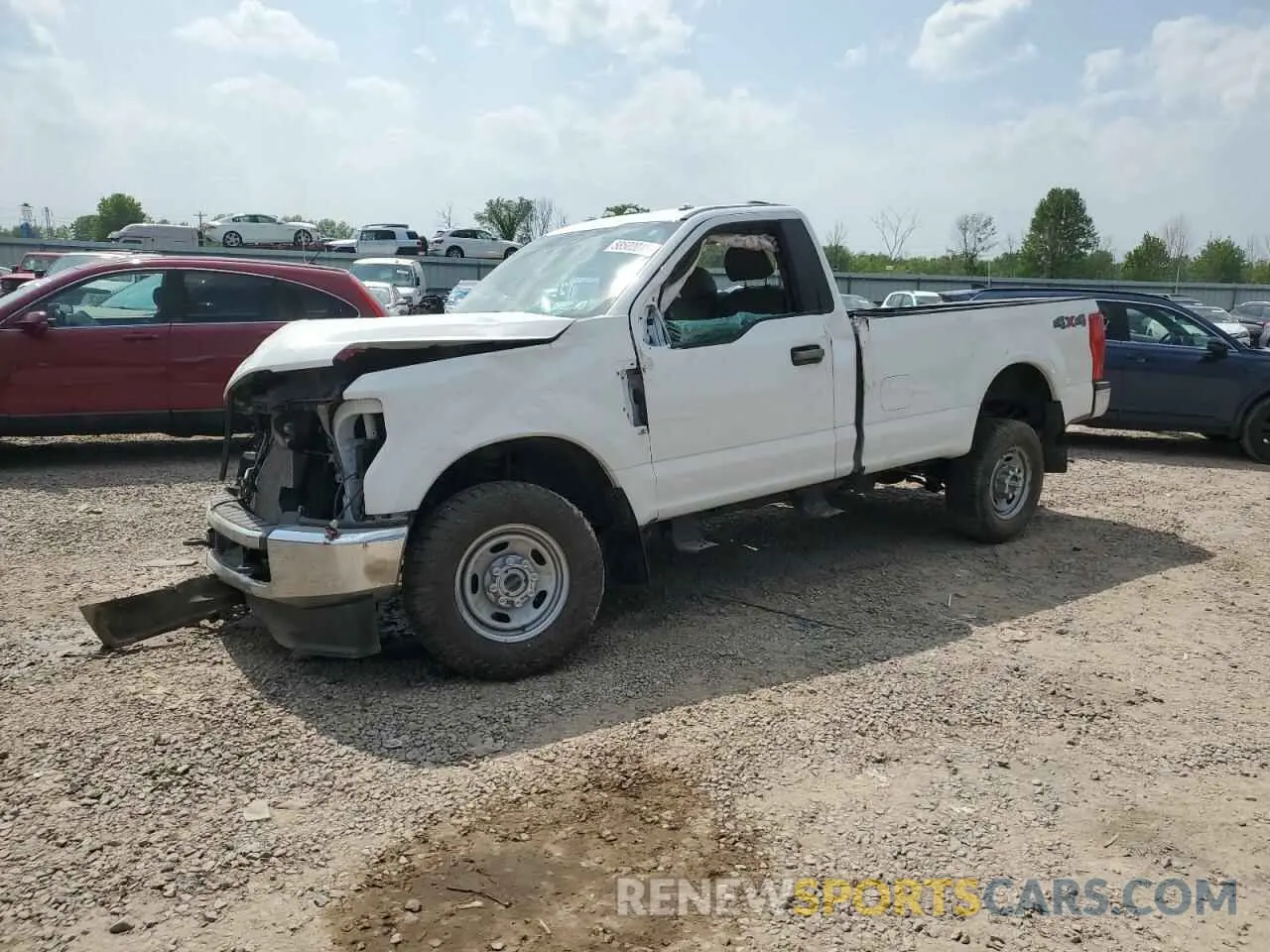 1 Photograph of a damaged car 1FTBF2B65NED54952 FORD F250 2022