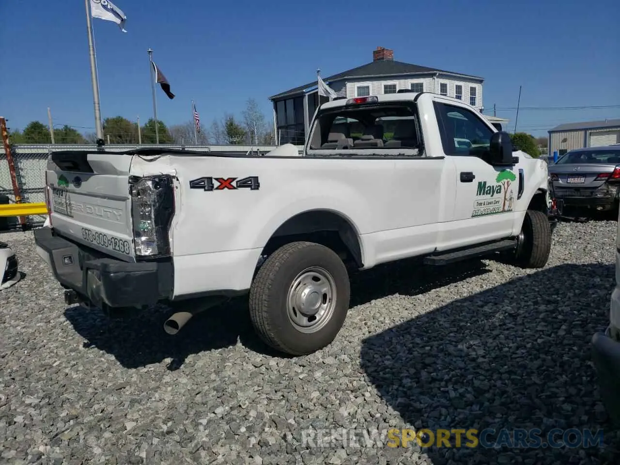 3 Photograph of a damaged car 1FTBF2B66NEE29514 FORD F250 2022