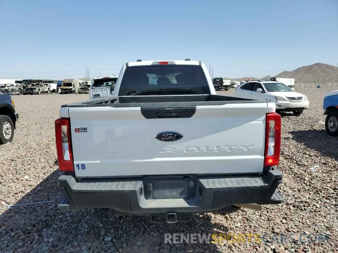 6 Photograph of a damaged car 1FT7W2BT4PEC42786 FORD F250 2023