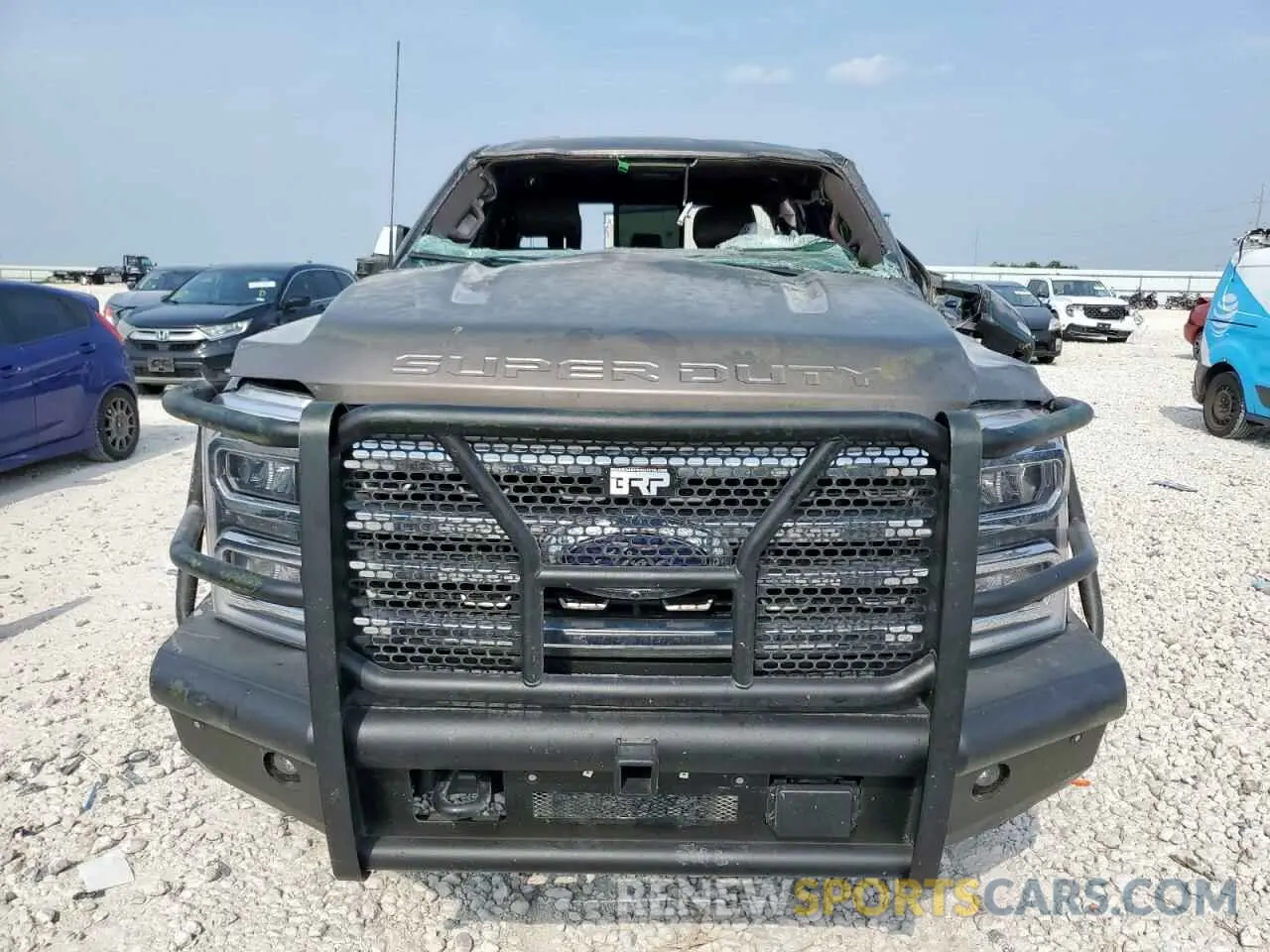 5 Photograph of a damaged car 1FT8W2BM6PED18604 FORD F250 2023