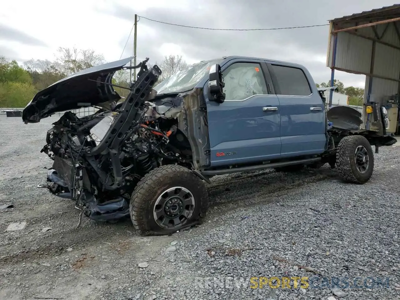 1 Photograph of a damaged car 1FT8W2BM9PED63309 FORD F250 2023