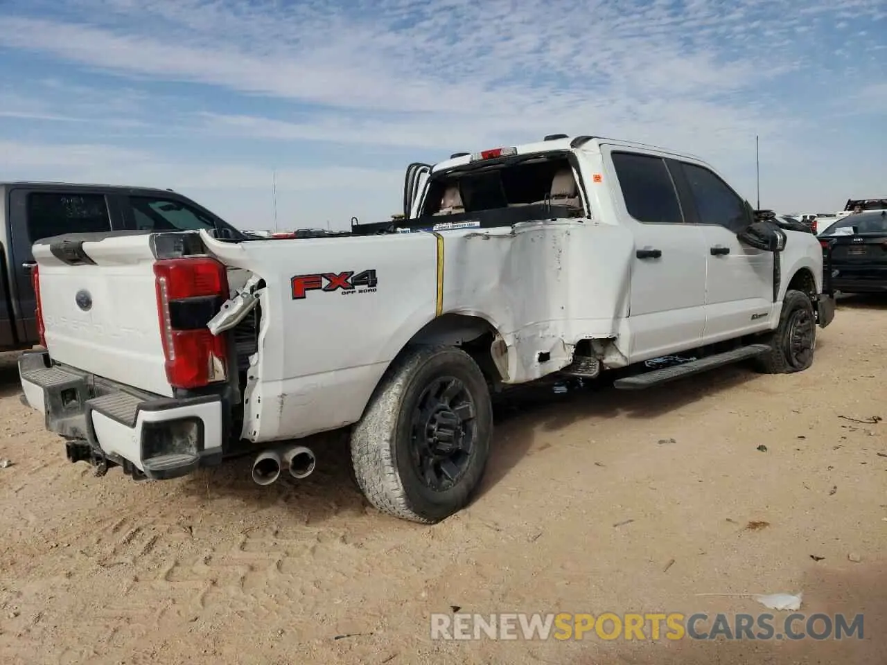 3 Photograph of a damaged car 1FT8W2BT6PED16102 FORD F250 2023