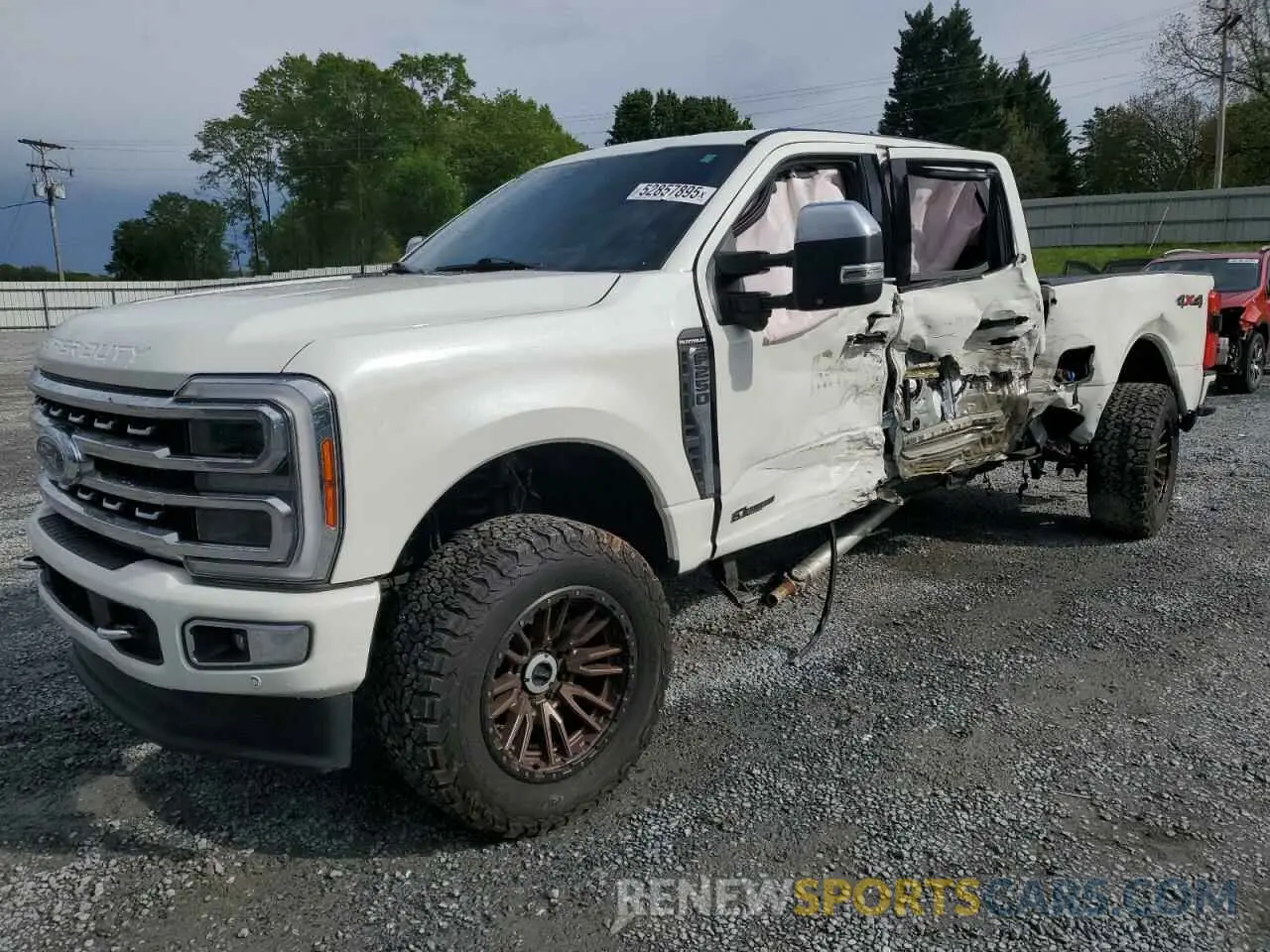 1 Photograph of a damaged car 1FT8W2BTXPED12702 FORD F250 2023