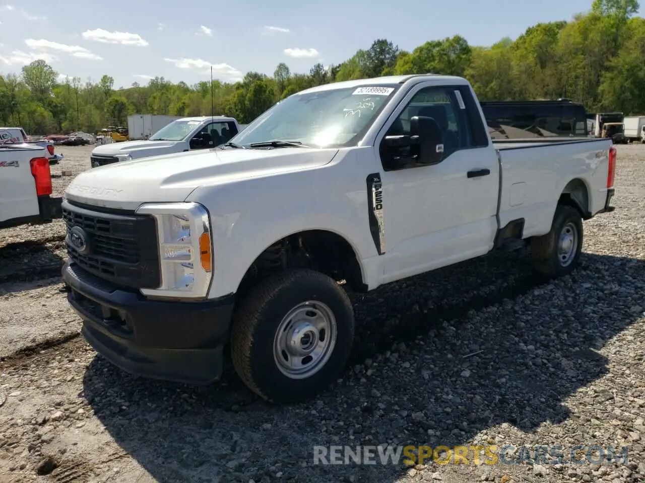 1 Photograph of a damaged car 1FTBF2BA0PED83301 FORD F250 2023