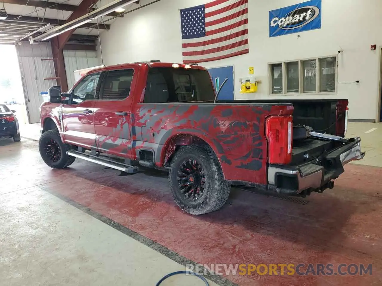 2 Photograph of a damaged car 1FT7W2BA4REE20696 FORD F250 2024