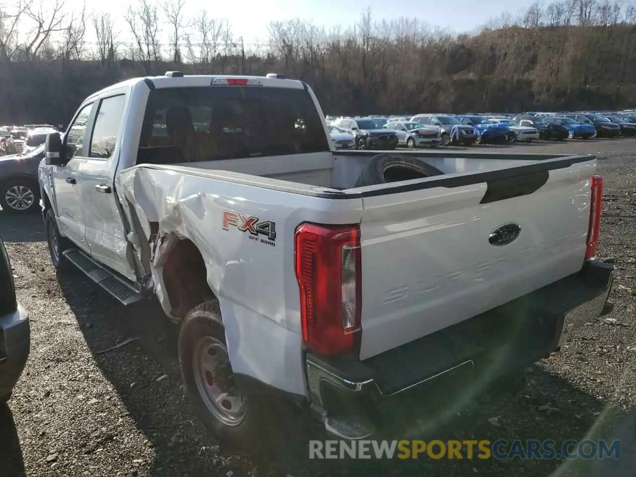 2 Photograph of a damaged car 1FT7W2BAXRED88627 FORD F250 2024