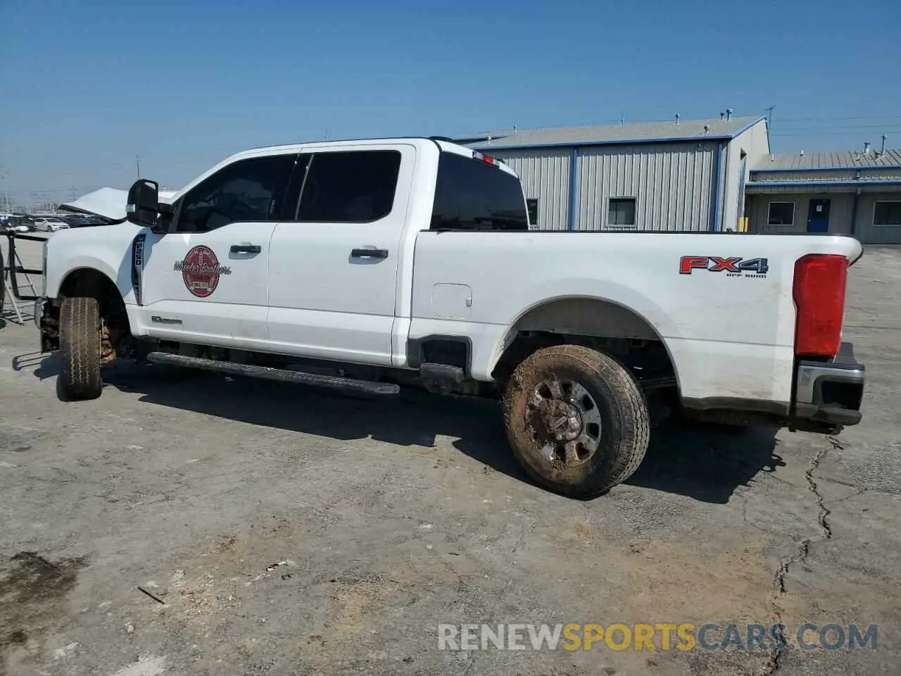 2 Photograph of a damaged car 1FT7W2BT3REF12500 FORD F250 2024