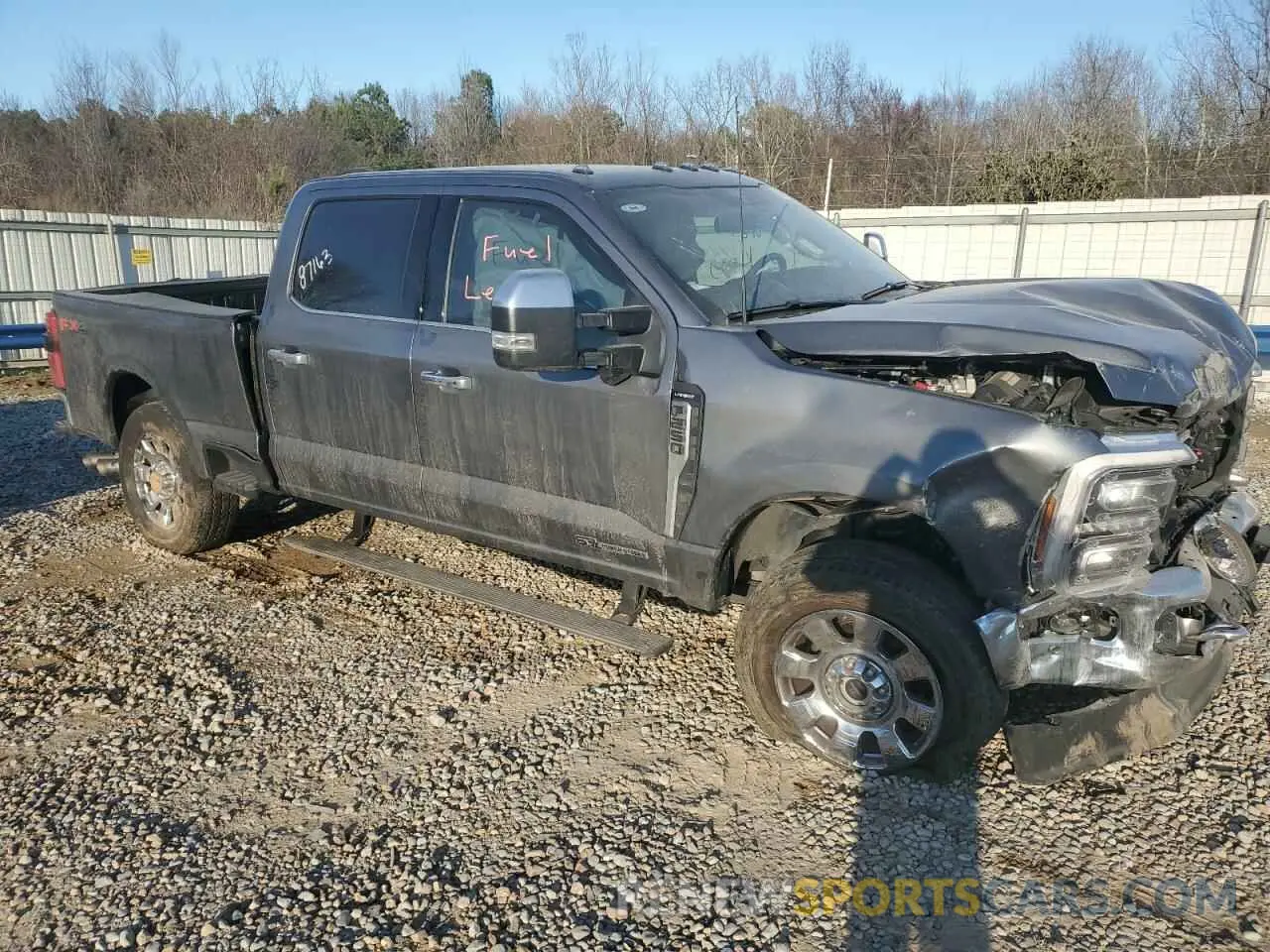 4 Photograph of a damaged car 1FT7W2BT5REF07525 FORD F250 2024