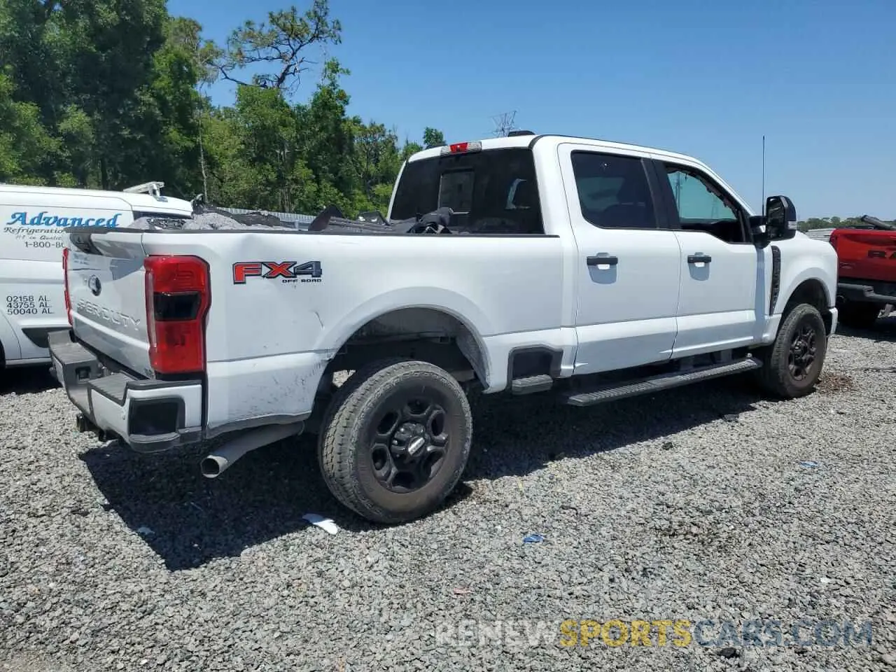 3 Photograph of a damaged car 1FT8W2BA7REC55084 FORD F250 2024