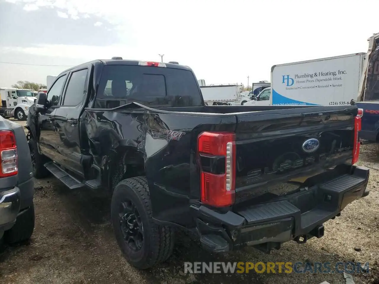 2 Photograph of a damaged car 1FT8W2BN4RED67814 FORD F250 2024
