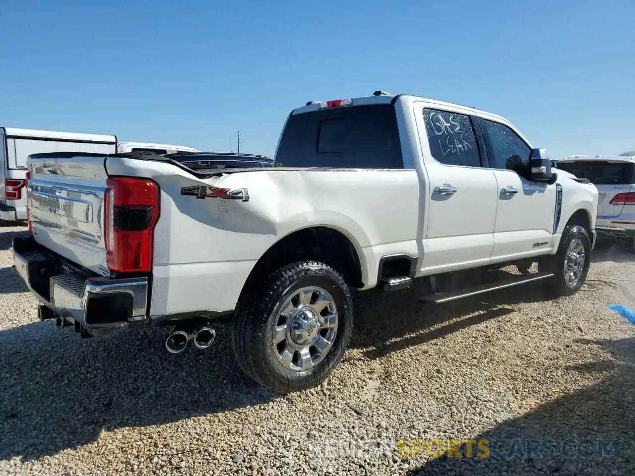 3 Photograph of a damaged car 1FT8W2BT8RED17822 FORD F250 2024