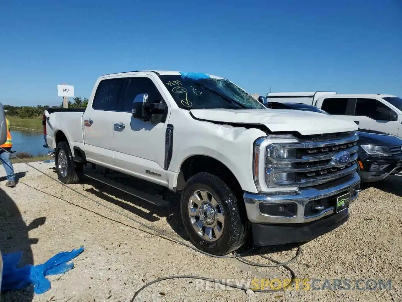 4 Photograph of a damaged car 1FT8W2BT8RED17822 FORD F250 2024