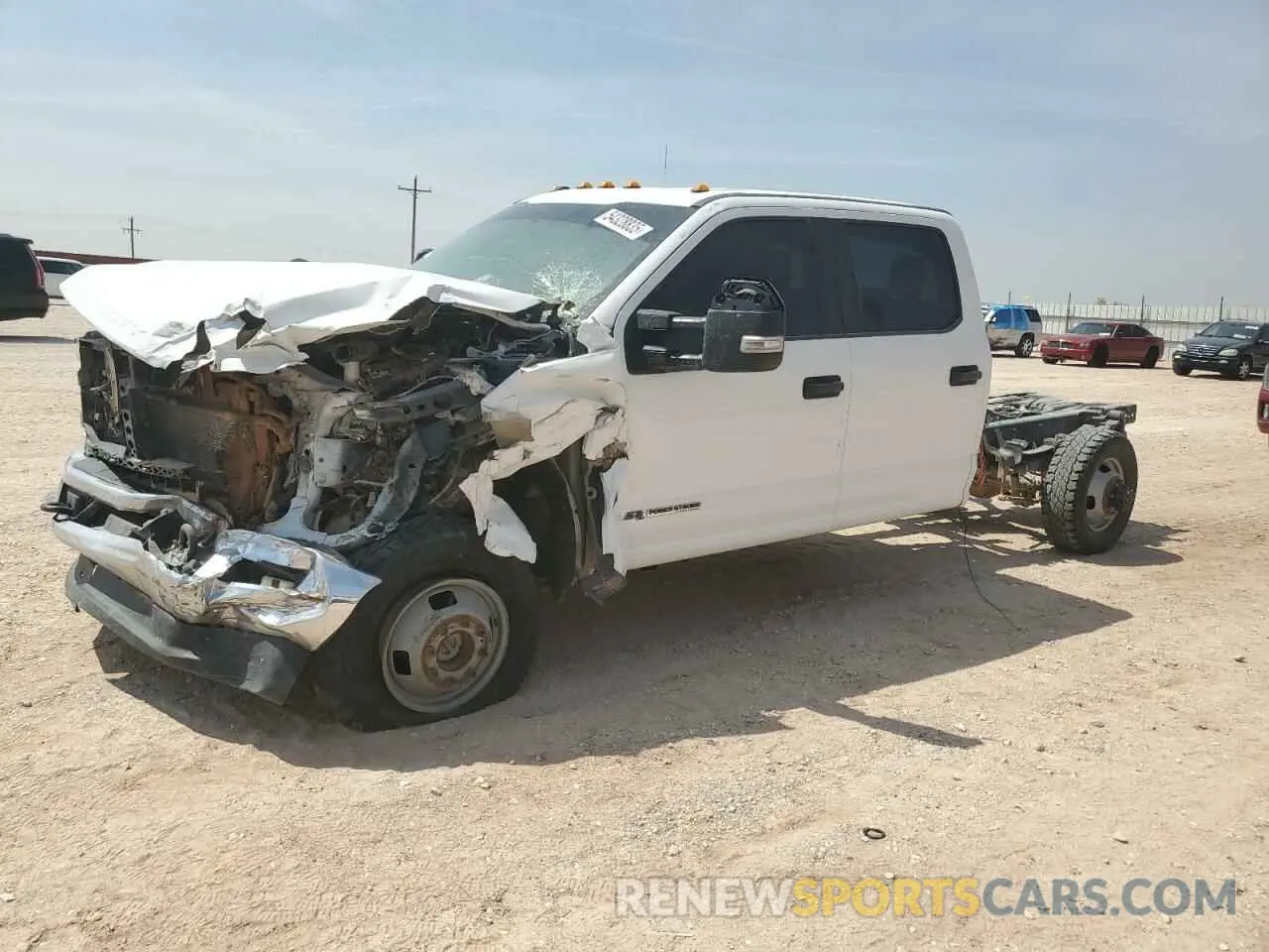 1 Photograph of a damaged car 1FD8W3HT0KED39375 FORD F350 2019