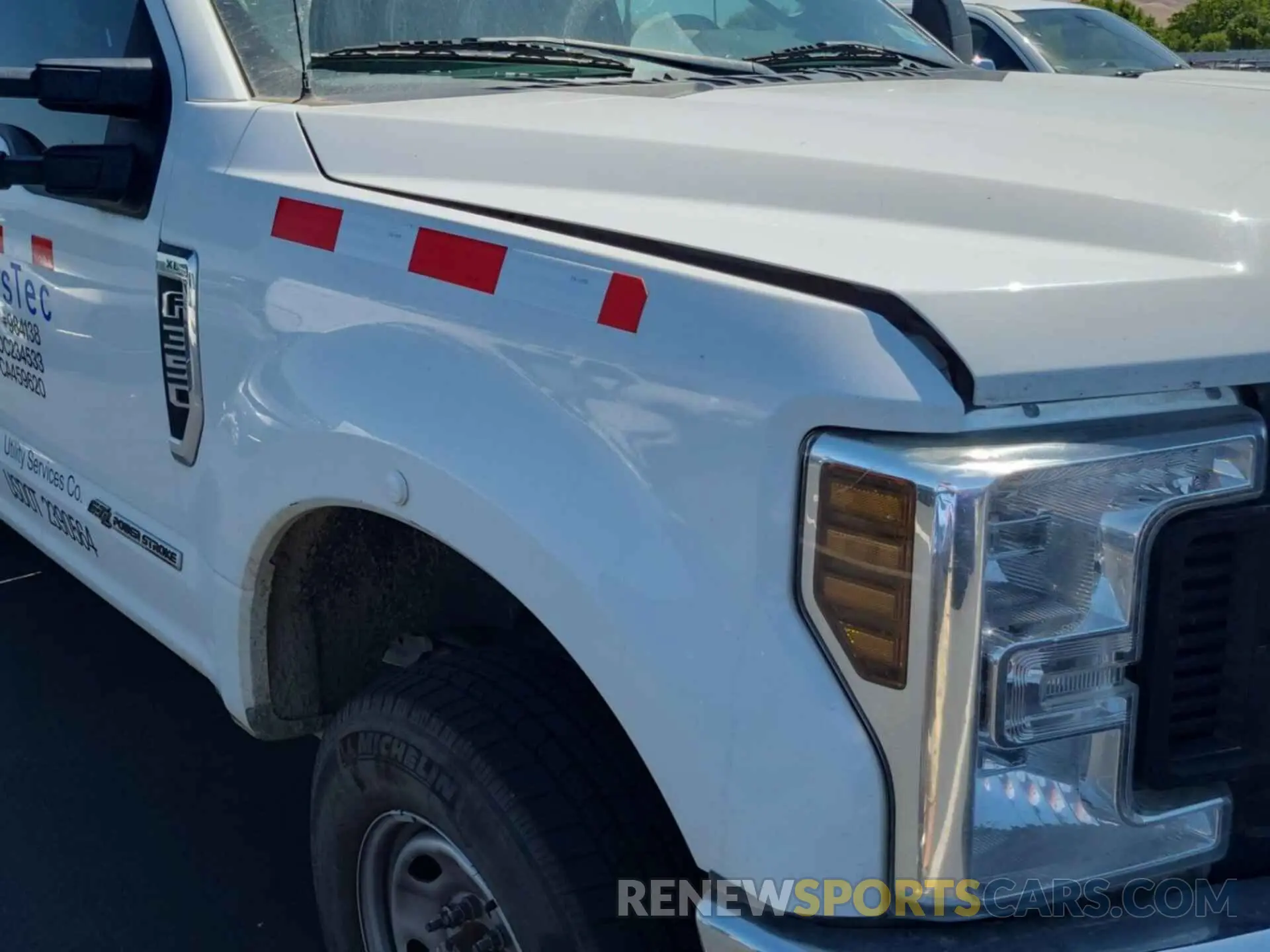 17 Photograph of a damaged car 1FT7W3BT1KED68229 FORD F350 2019
