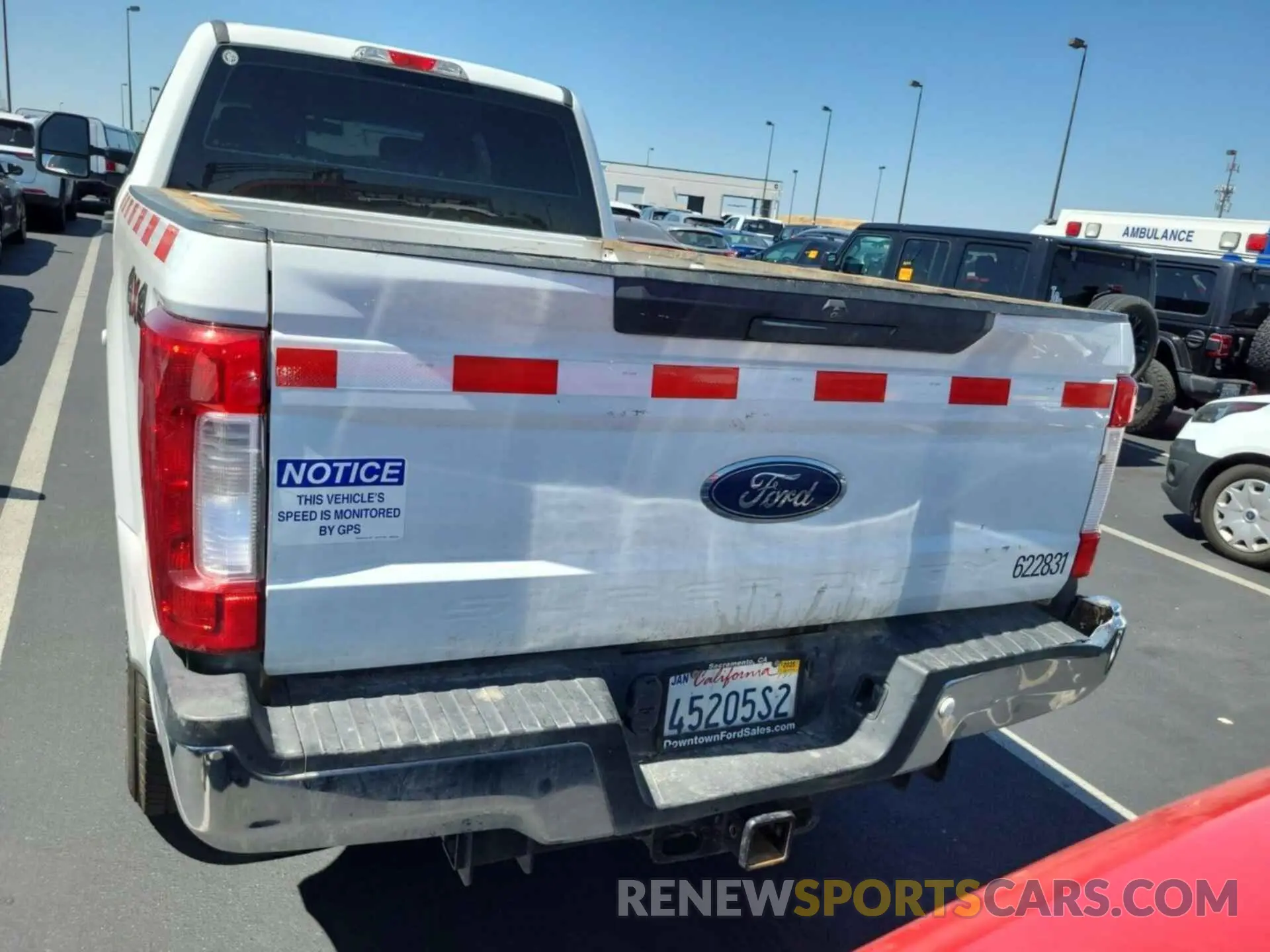 37 Photograph of a damaged car 1FT7W3BT1KED68229 FORD F350 2019