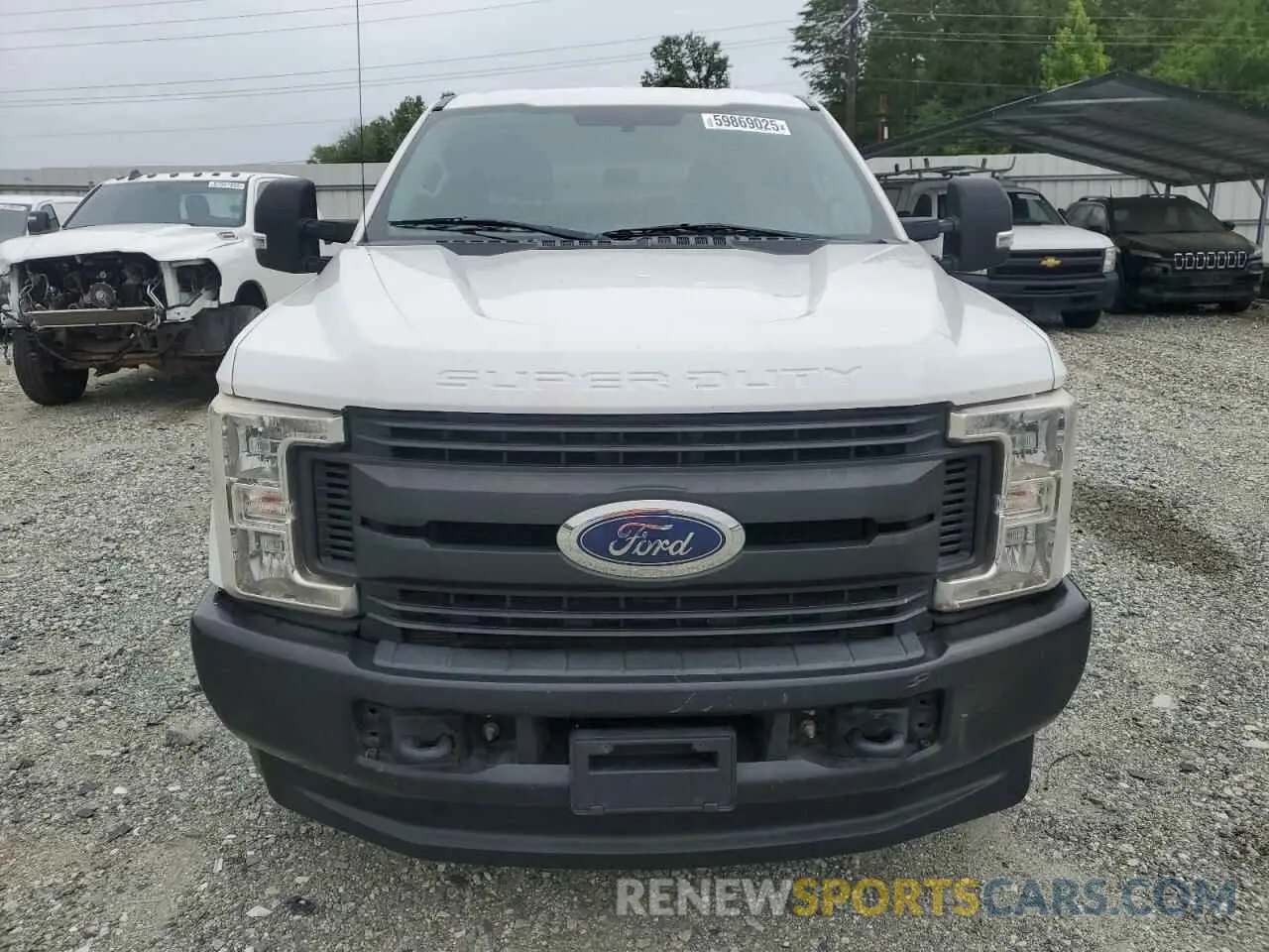 5 Photograph of a damaged car 1FT7W3BT3KEC81402 FORD F350 2019