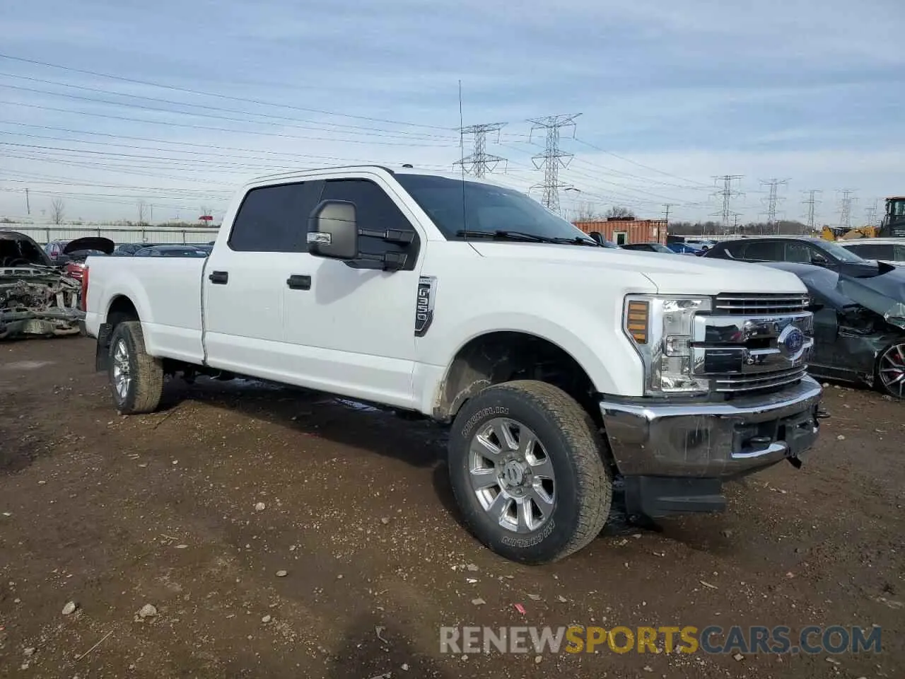4 Photograph of a damaged car 1FT8W3BT2KEC83422 FORD F350 2019