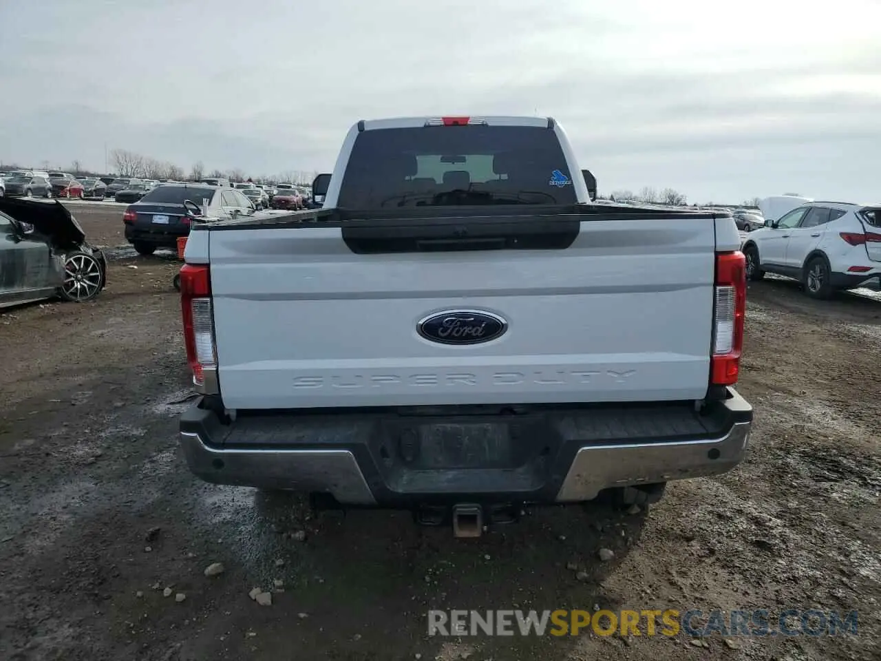 6 Photograph of a damaged car 1FT8W3BT2KEC83422 FORD F350 2019