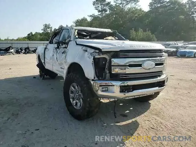 10 Photograph of a damaged car 1FT8W3BT2KEG66289 FORD F350 2019