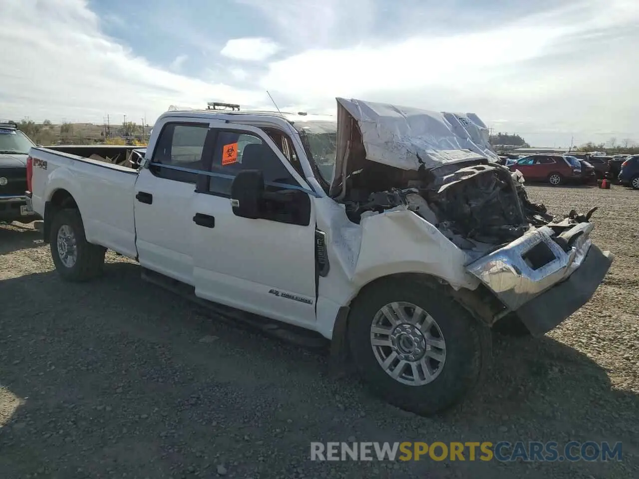 4 Photograph of a damaged car 1FT8W3BT4KEE46782 FORD F350 2019