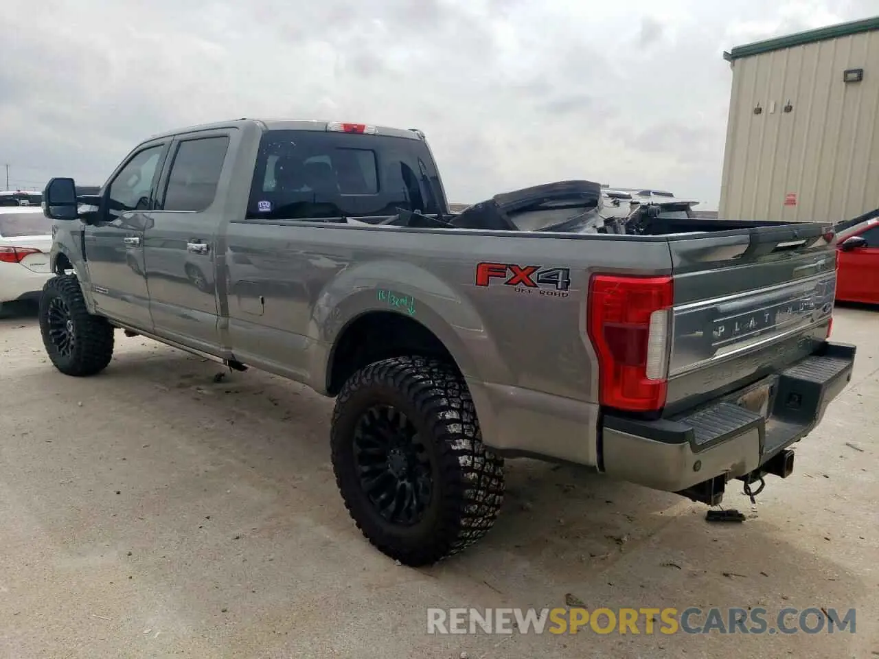 2 Photograph of a damaged car 1FT8W3BT5KED09687 FORD F350 2019