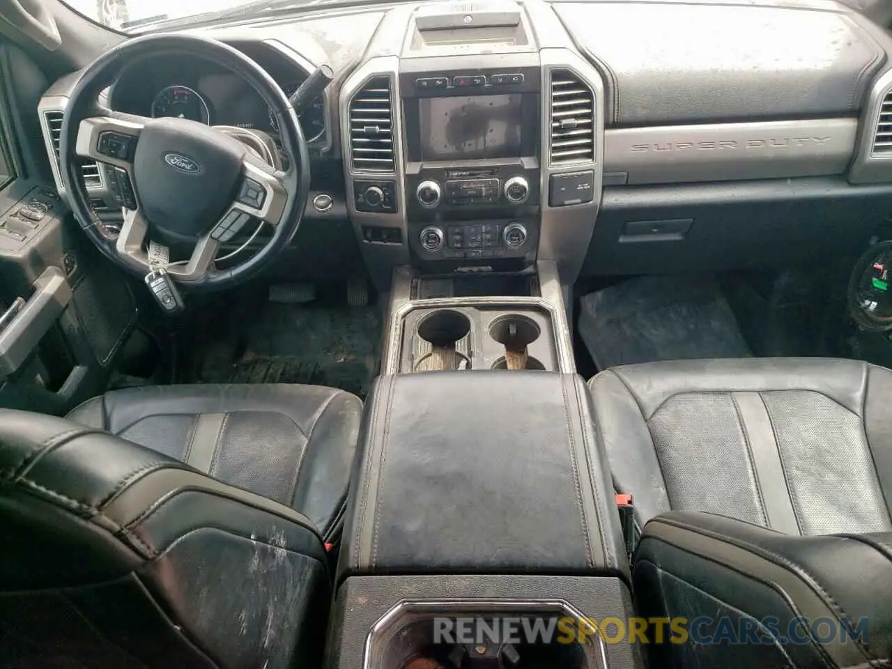 8 Photograph of a damaged car 1FT8W3BT5KED09687 FORD F350 2019