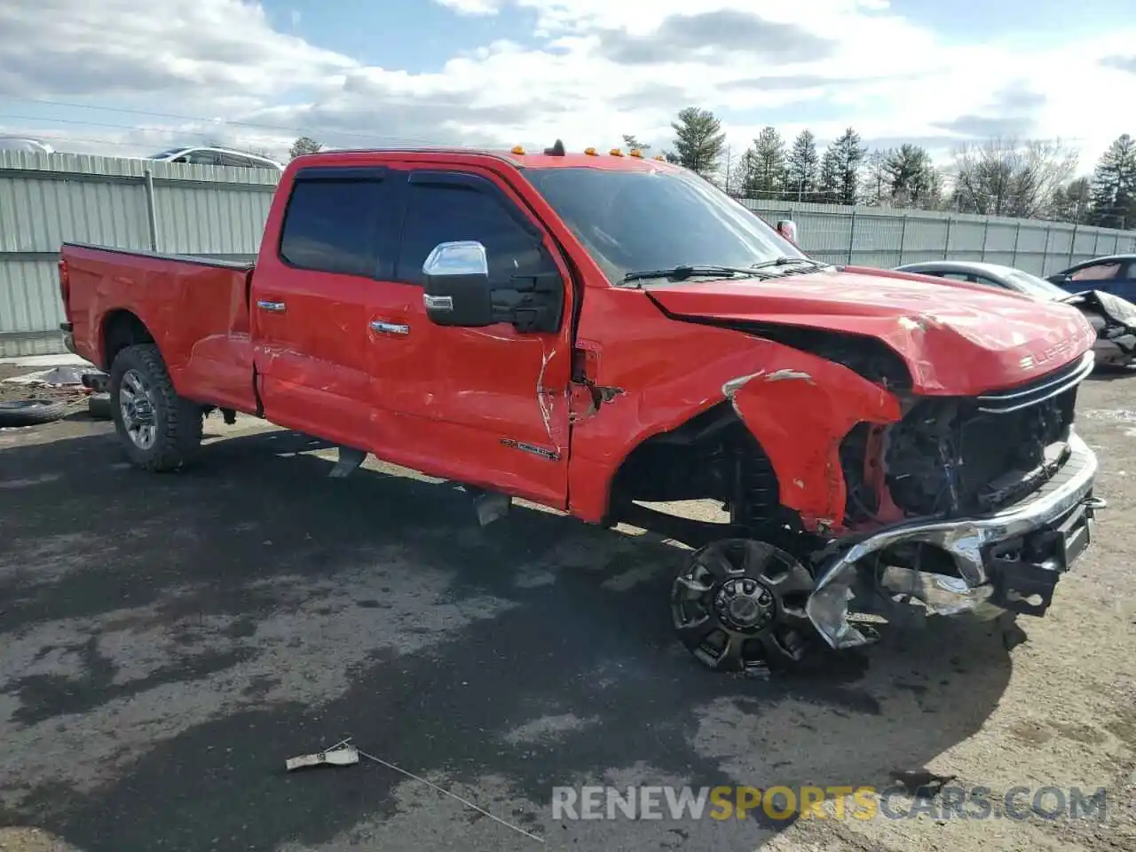 4 Photograph of a damaged car 1FT8W3BT6KEF10112 FORD F350 2019