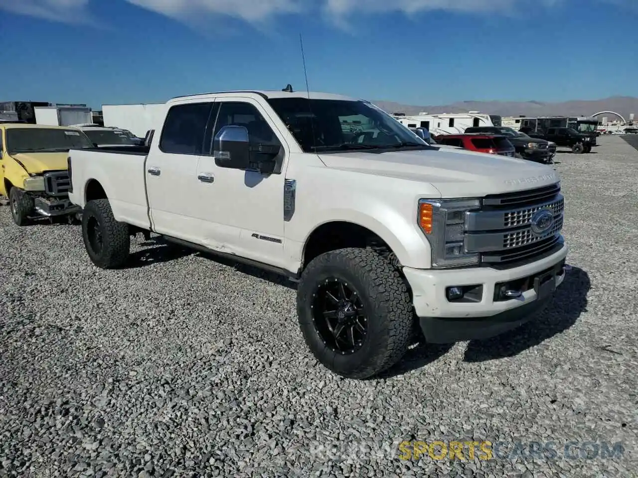 4 Photograph of a damaged car 1FT8W3BT7KEF98409 FORD F350 2019