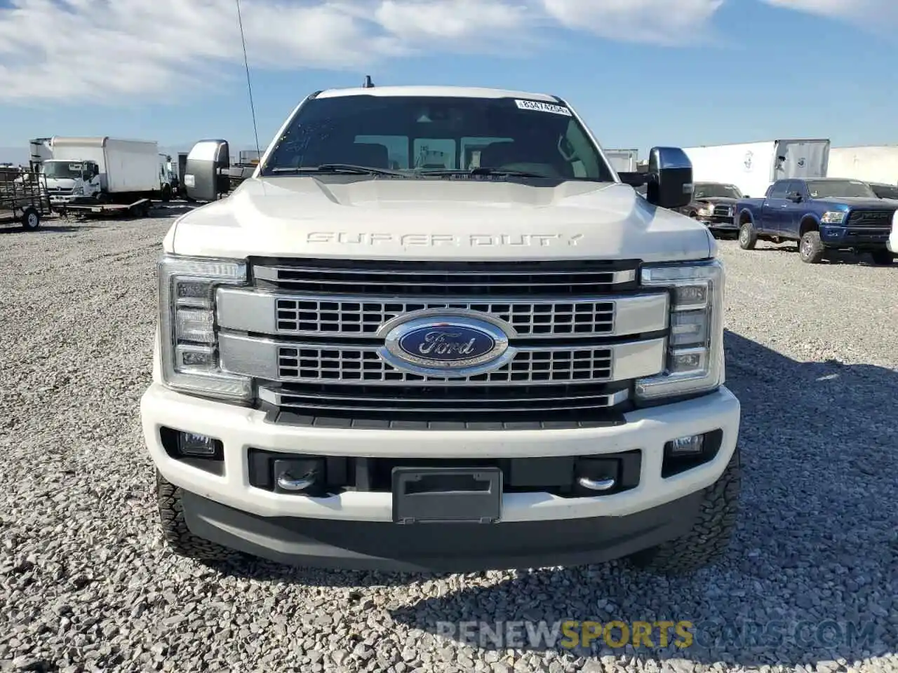 5 Photograph of a damaged car 1FT8W3BT7KEF98409 FORD F350 2019