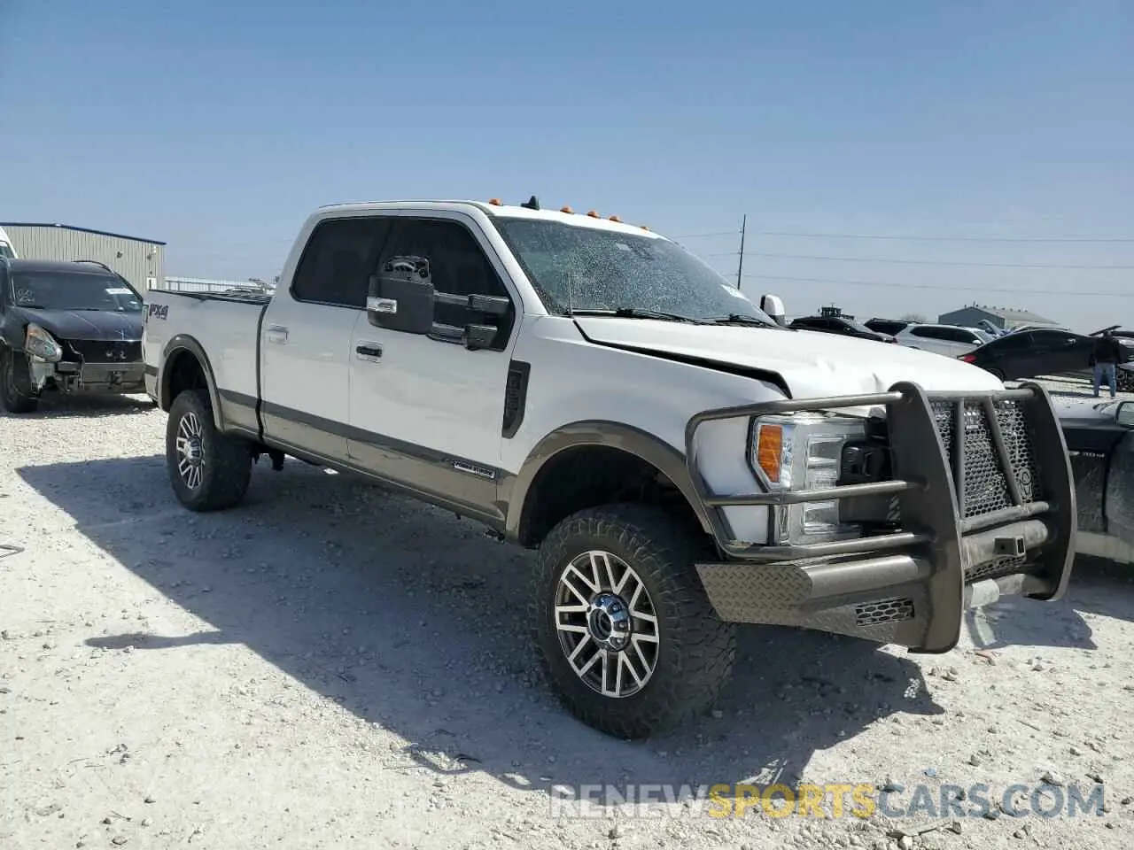 4 Photograph of a damaged car 1FT8W3BT8KEE64041 FORD F350 2019