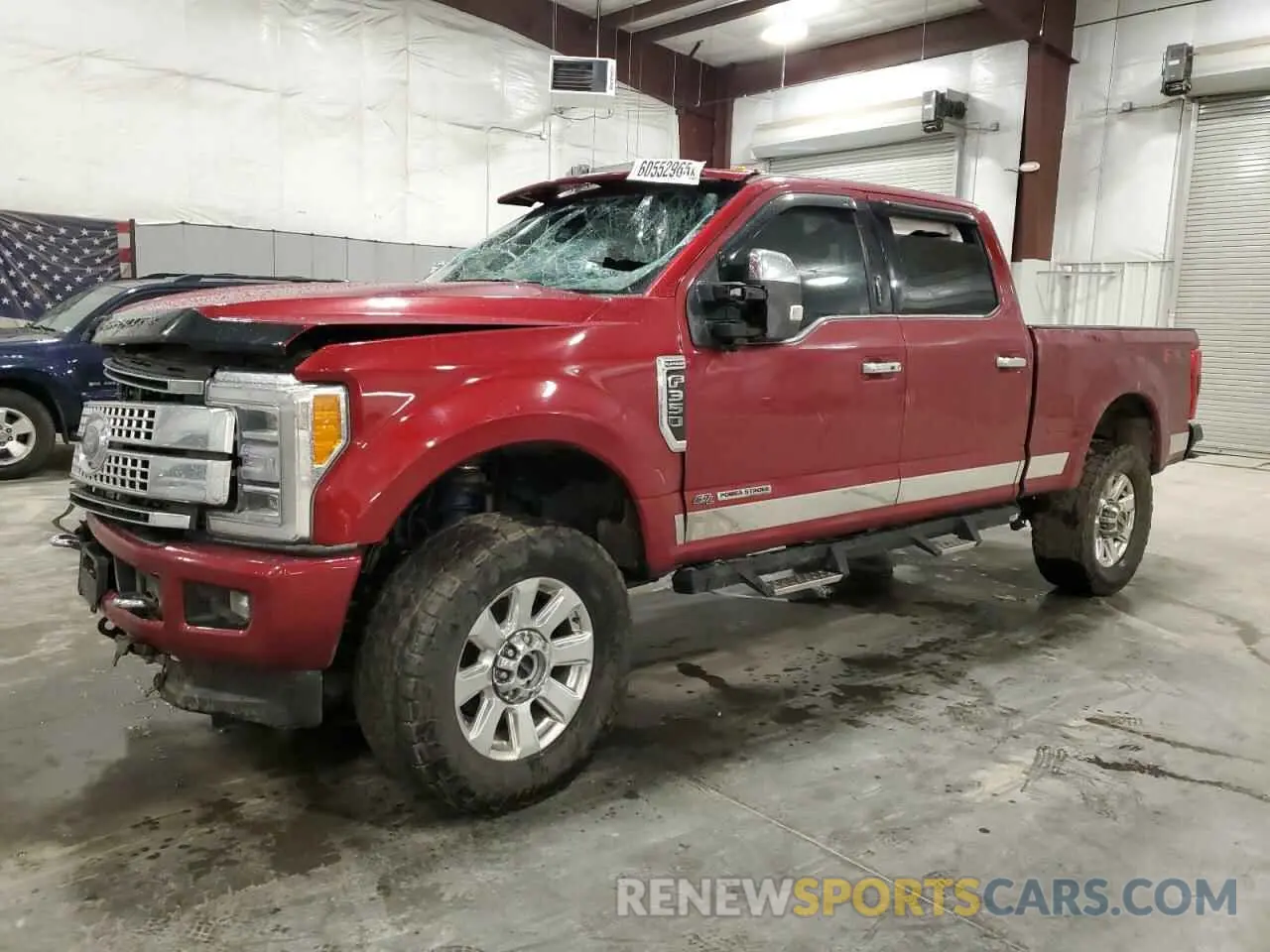 1 Photograph of a damaged car 1FT8W3BT8KEF44200 FORD F350 2019