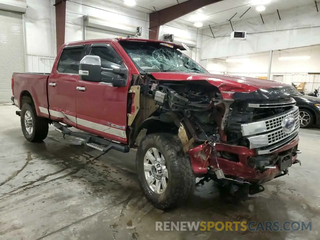 4 Photograph of a damaged car 1FT8W3BT8KEF44200 FORD F350 2019