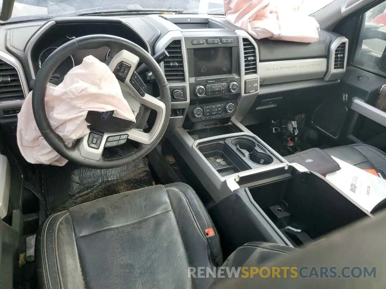 8 Photograph of a damaged car 1FT8W3BT9KEE41416 FORD F350 2019