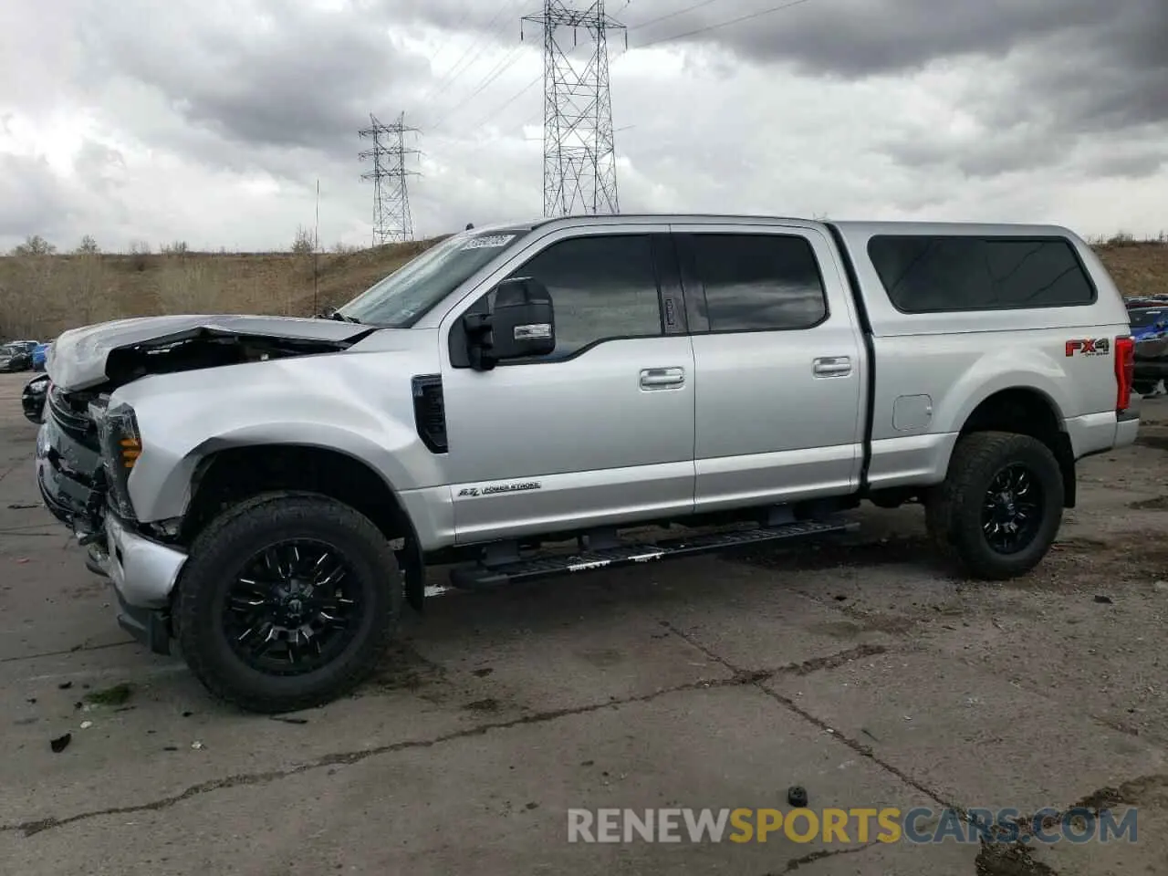 1 Photograph of a damaged car 1FT8W3BT9KEE97016 FORD F350 2019