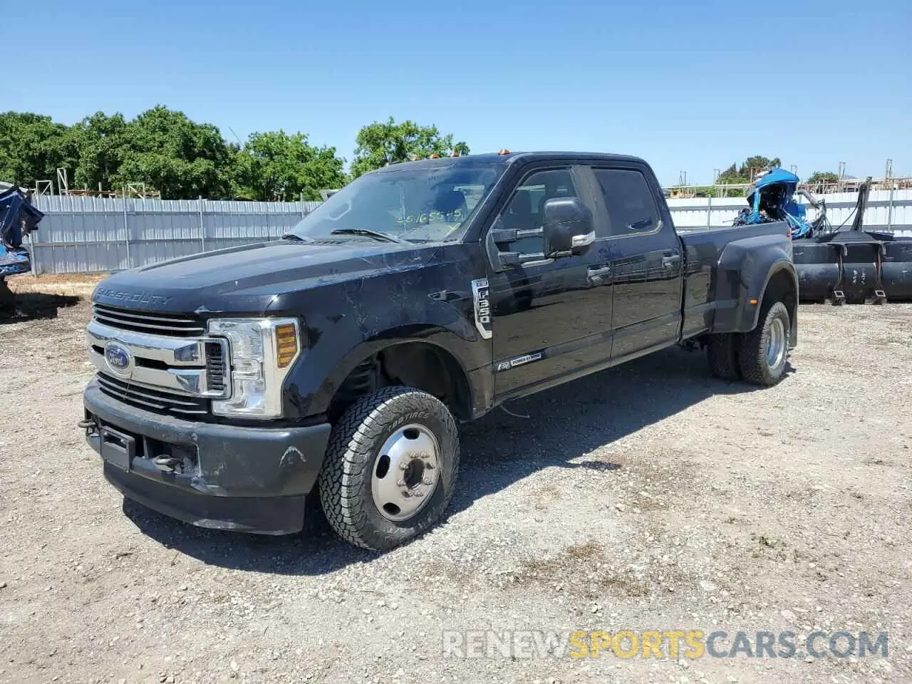 1 Photograph of a damaged car 1FT8W3DT6KEF93098 FORD F350 2019