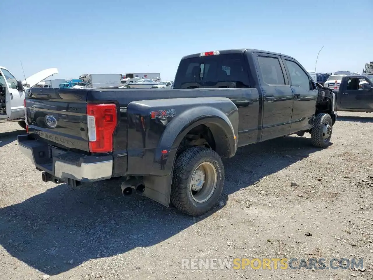 3 Photograph of a damaged car 1FT8W3DT6KEF93098 FORD F350 2019