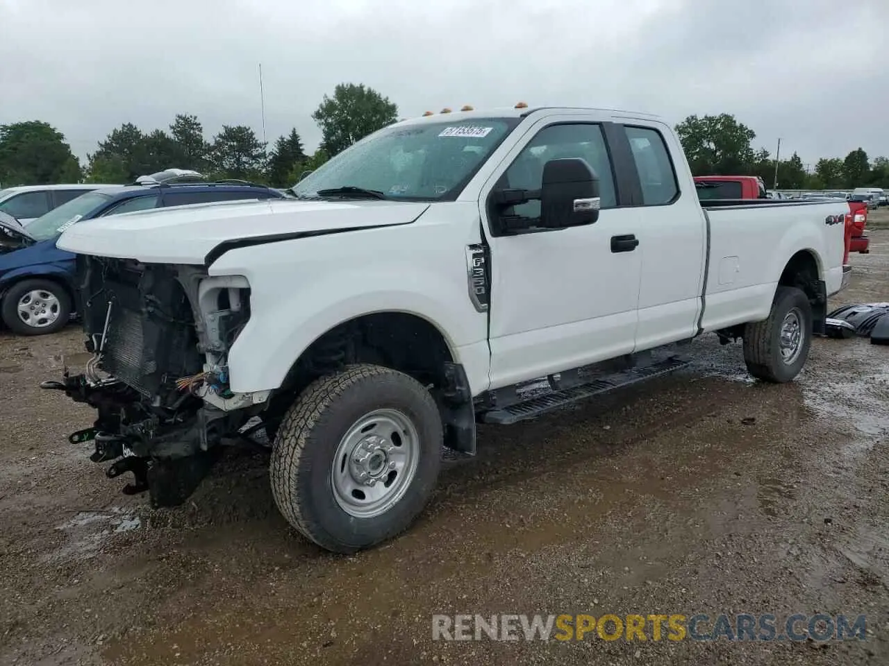 1 Photograph of a damaged car 1FT8X3B63KEE66772 FORD F350 2019