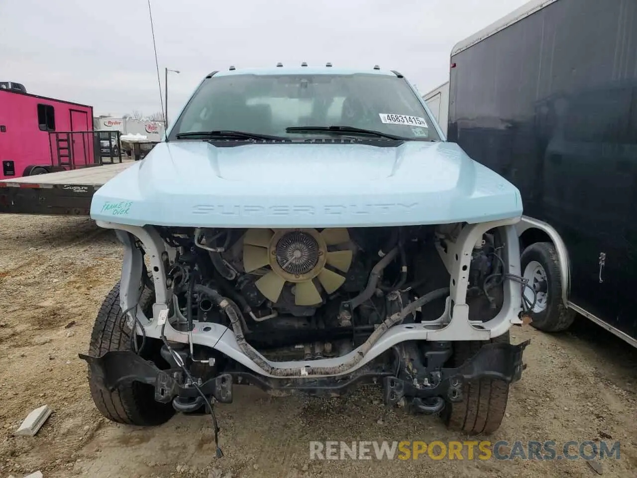 5 Photograph of a damaged car 1FD7W3B66LEC14106 FORD F350 2020