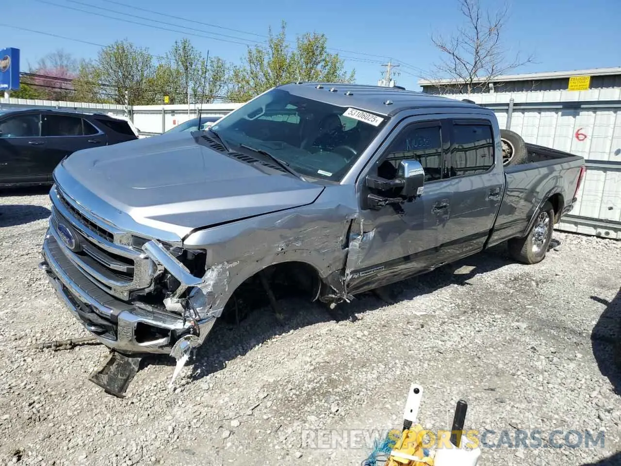 1 Photograph of a damaged car 1FT8W3BT3LEC60264 FORD F350 2020
