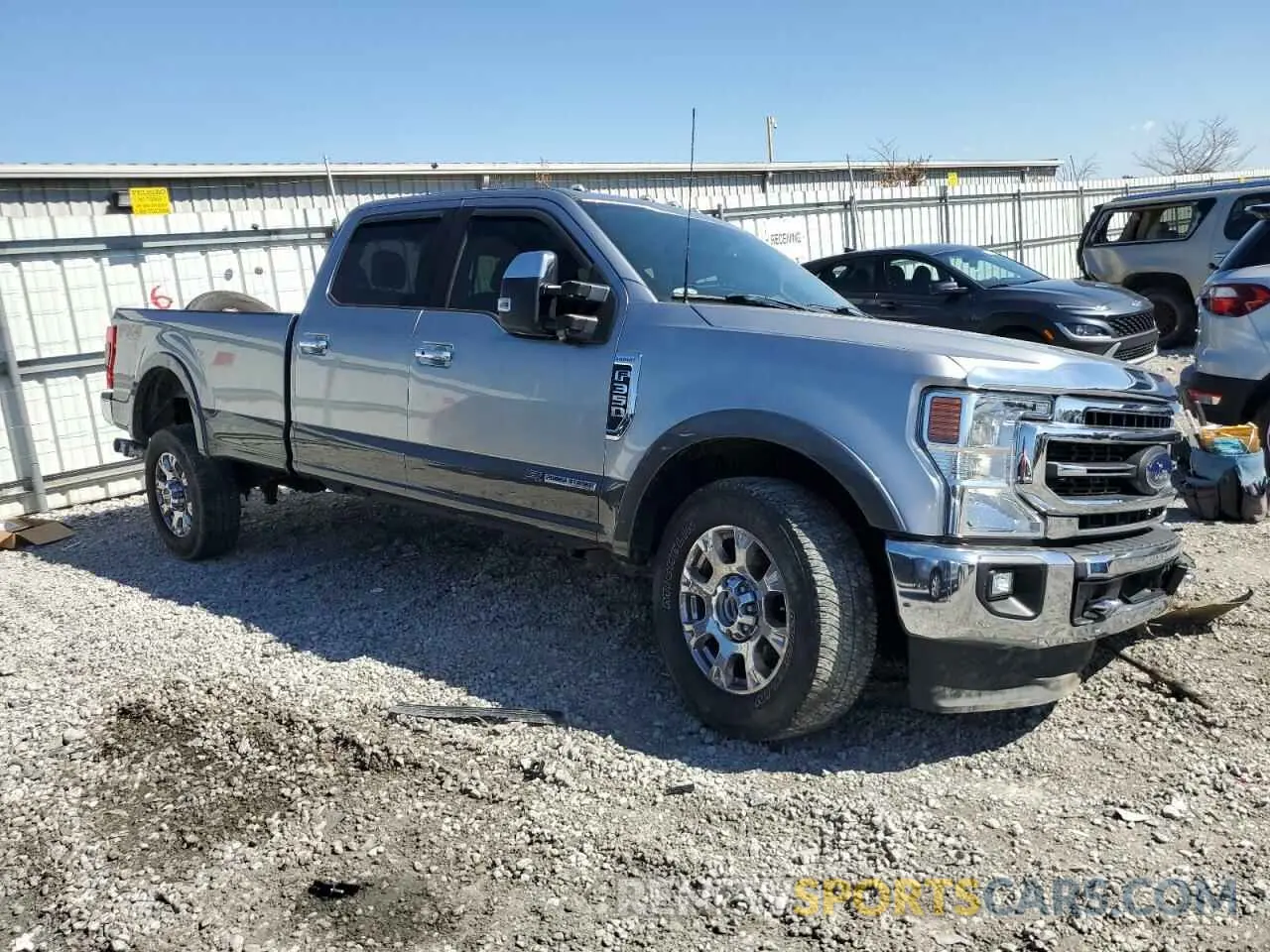 4 Photograph of a damaged car 1FT8W3BT3LEC60264 FORD F350 2020