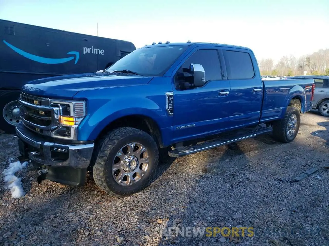 1 Photograph of a damaged car 1FT8W3BT3LED57707 FORD F350 2020