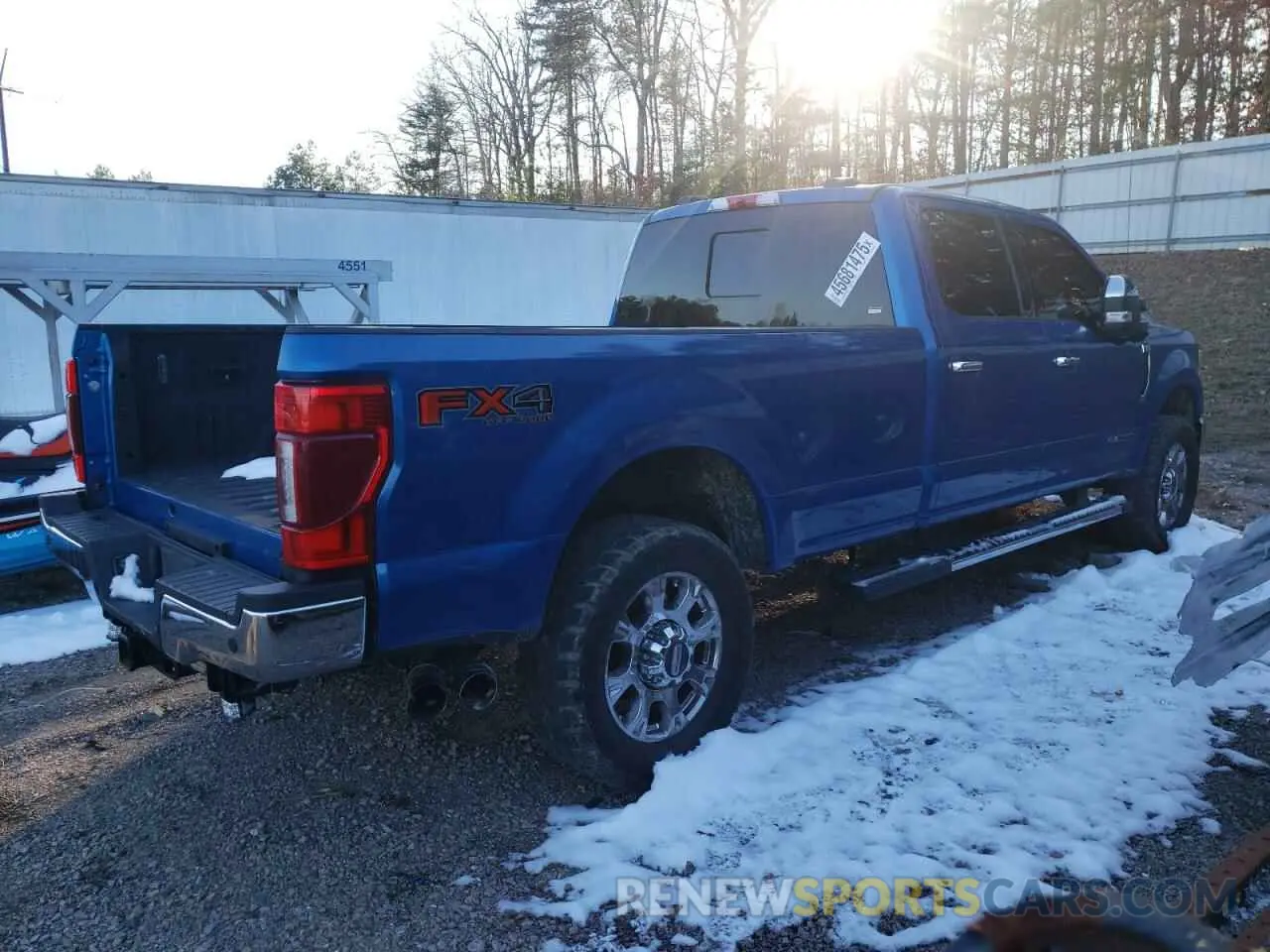 3 Photograph of a damaged car 1FT8W3BT3LED57707 FORD F350 2020