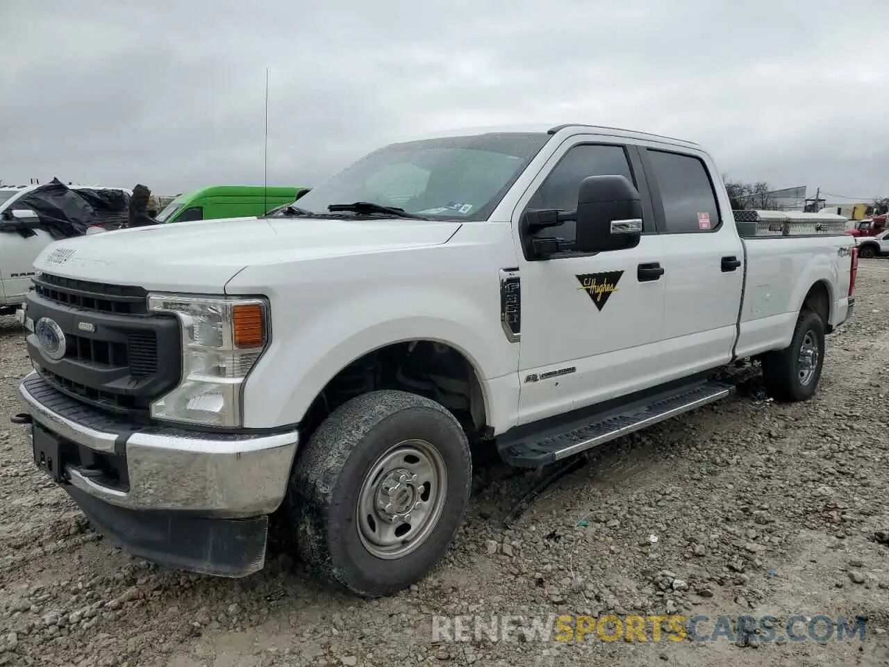 1 Photograph of a damaged car 1FT8W3BT3LED69937 FORD F350 2020