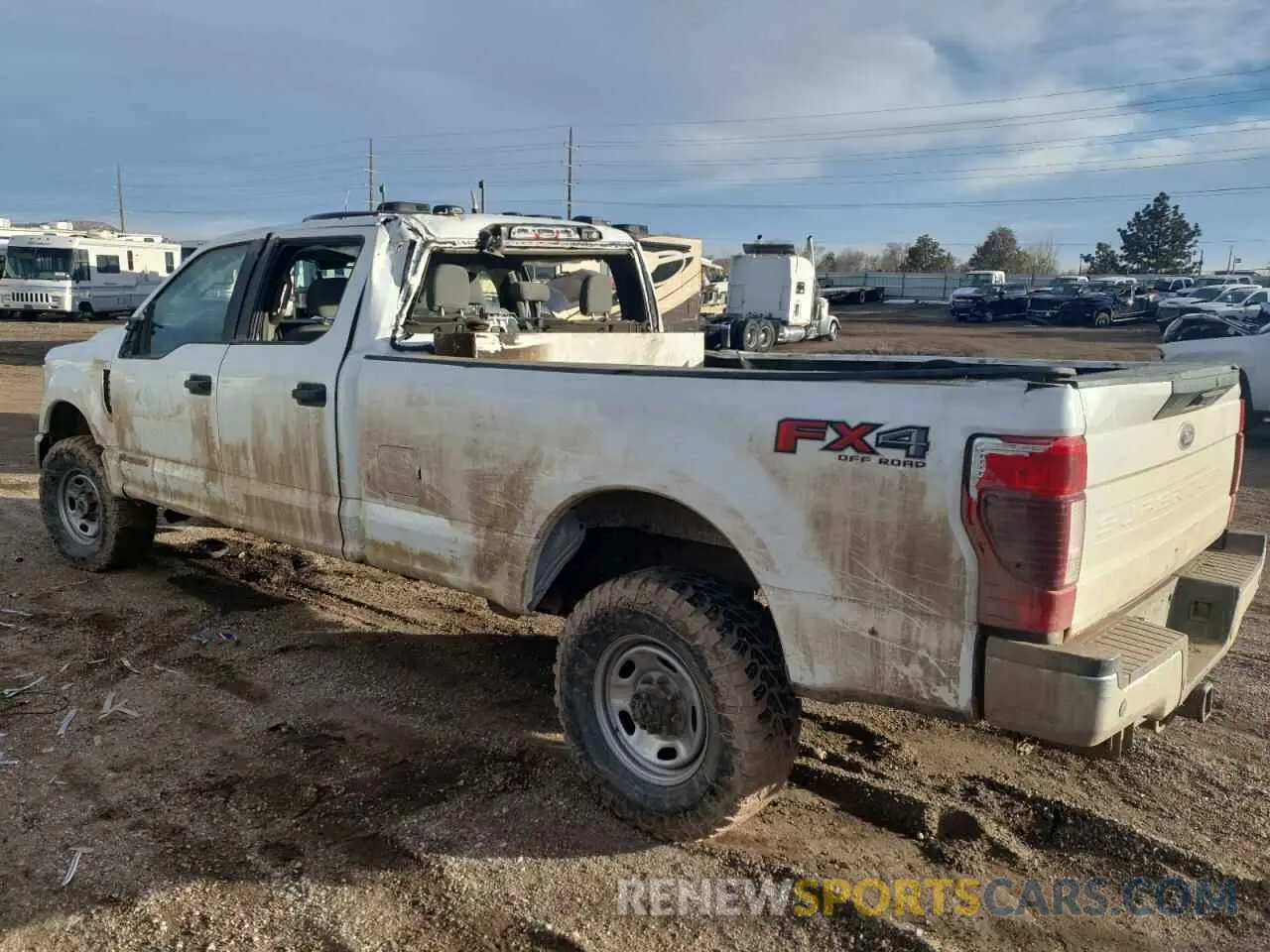 2 Photograph of a damaged car 1FT8W3BT4LEC74741 FORD F350 2020