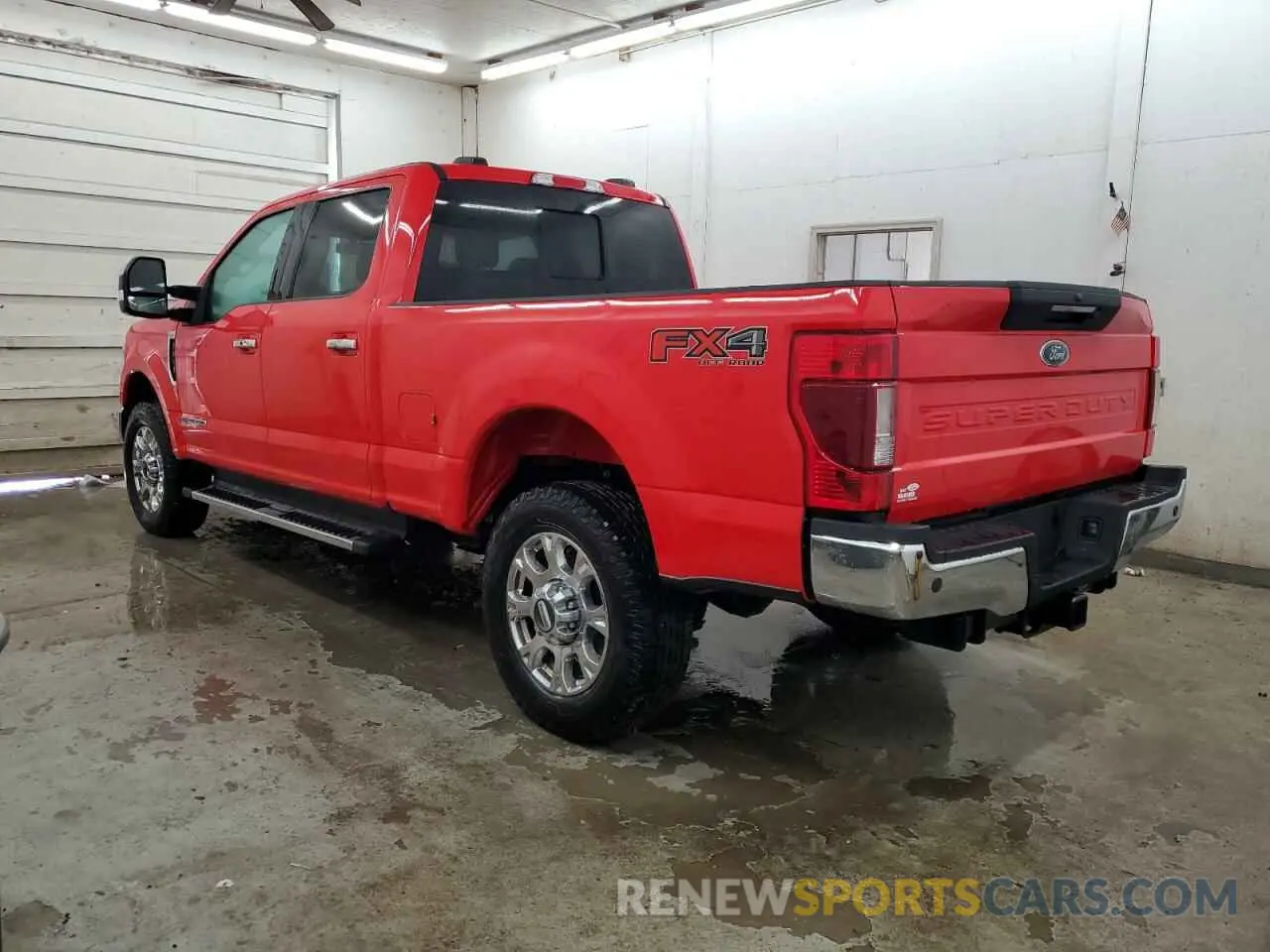 2 Photograph of a damaged car 1FT8W3BT7LED74896 FORD F350 2020