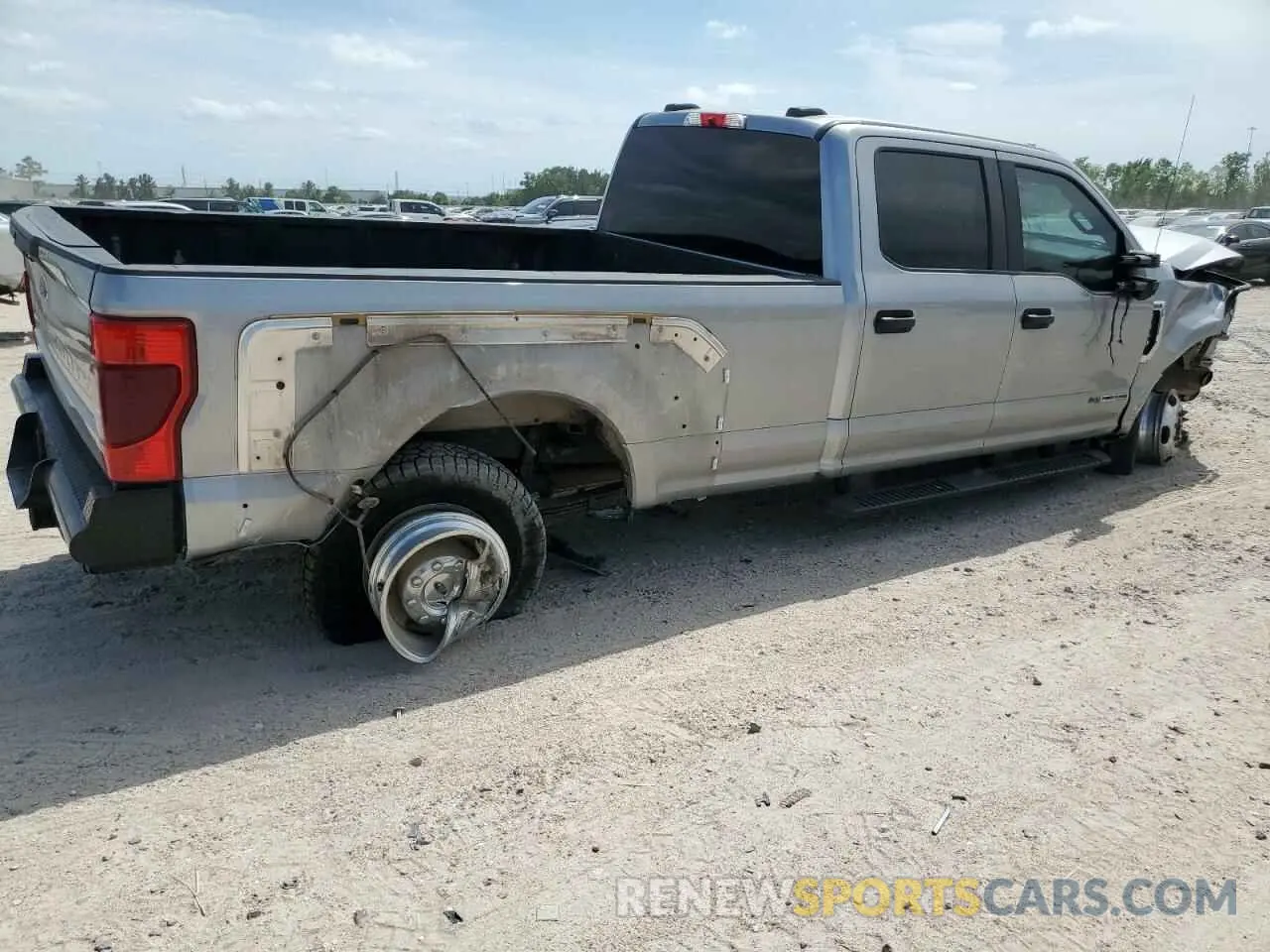 3 Photograph of a damaged car 1FT8W3DT4LEC87678 FORD F350 2020